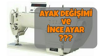 Makine Ayak Değişimi ve İnce Ayar [upl. by Burnsed]