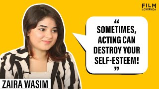 Zaira Wasim is the best actor but… Anupama Chopra  Film Companion Interview [upl. by Earley]