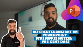 Referentenansicht im PowerPoint stressfrei nutzen  Wie geht das [upl. by Fridlund]