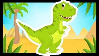 Le Tyrannosaure  La chanson pour les enfants avec les dinosaures  Titounis [upl. by Derwood]