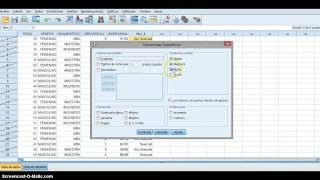 Análisis descriptivo con SPSS [upl. by Ttenaej]