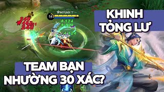 MLBB  KHINH THƯỜNG TỎNG LƯ TEAM BẠN quotNHƯỜNGquot 30 XÁC  Tốp Mỡ [upl. by Oeramed]