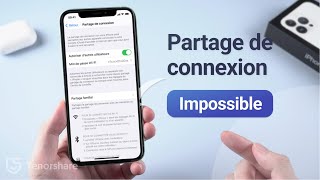 Partage de connexion iPhone ne marche pas comment réparer [upl. by Arrais]