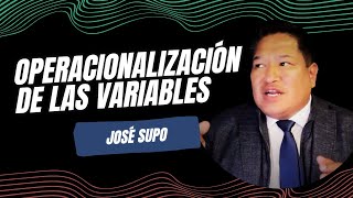 Operacionalización de las variables  PODCAST [upl. by Mayor]