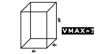 Zadanie optymalizacyjne ze stereometrii  największa objętość [upl. by Azalea]