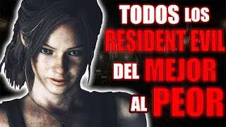 TODOS los RESIDENT EVIL del MEJOR al PEOR  El Reporte de W [upl. by Arianie]