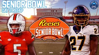 Senior Bowl  Day 2 Recap [upl. by Madaih]