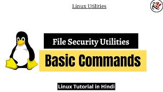 Basic Commands in Linux  File Handling Utilities Basic Linux Commands Hindi Techmoodly [upl. by Kcirdde]