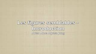 Les figures semblables  Introduction [upl. by Johannes]