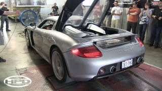 Carrera GT dyno  548rwhp  TX2K12 [upl. by Socem752]