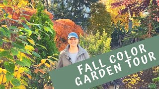 🍂 Fall Color Garden Tour 🍂 [upl. by Enialehs]