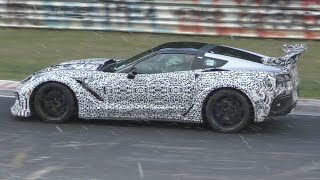 2018 Corvette ZR1 Testing on the Nürburgring [upl. by Denae]