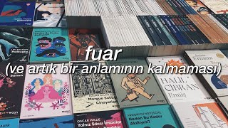 9 Üsküdar Kitap Fuarı  vlog [upl. by Narcis]