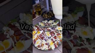 Vegetable Salad recipe food trending viralvideo cooking shorts cucumber healthy egg [upl. by Disario826]