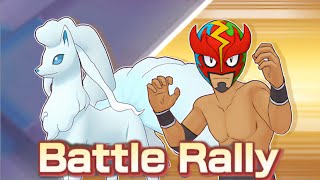 Ultimate Battle The Masked Royal encounters in Battle Rally  Pokémon Masters EX [upl. by Savihc]