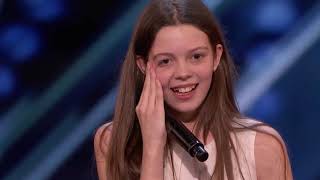 Courtney Hadwin 13YearOld Golden Buzzer Winning Performance  Americas Got Talent 2019 [upl. by Yboj13]