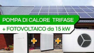 POMPA DI CALORE e FOTOVOLTAICO su casa con TERMOSIFONI [upl. by Aneloc886]