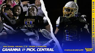 Gahanna Scores 31 STRAIGHT Bounces Pick Central From Playoffs 🏈 [upl. by Ysnil]