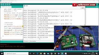 Enkripsi dan Dekripsi data LoRa [upl. by Eidnahs]