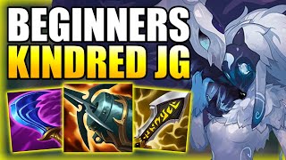 HOW TO PLAY KINDRED JUNGLE FOR BEGINNERS INDEPTH GUIDE S13  Best BuildRunes S League of Legends [upl. by Siulegroj]