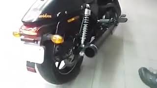 Harley Davidson street 750 with RINEHART slipon exhaust best exhaust [upl. by Noivert]