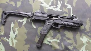 AW Custom Glock 1718 Tactical carbine conversion kit AW  KO3000 [upl. by Kinnard]