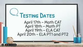 SBAC Testing 2223 [upl. by Enelrihs]