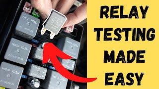 How To Test a Relay and How Relays Work  in 8 minutes [upl. by Leuqer153]