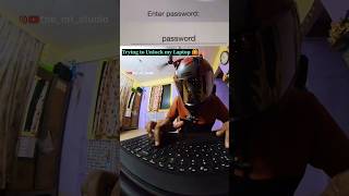 Everything is Possible🤣💪💪  laptop password forget shorts funny how helmet tricks [upl. by Ibrahim707]