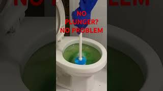 How to unclog a toilet without a plunger [upl. by Mathe24]