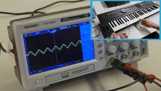 Spelen met de Synthesizer Yamaha YS100 uit de jaren 80 Teardown Ook openschroeven natuurlijk [upl. by Letisha]