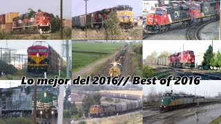 Los mejores trenes 2016 Best trains 2016 [upl. by Ocsinarf]