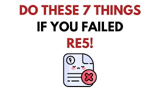 Do These 7 Things if You Failed RE5 [upl. by Glenn61]