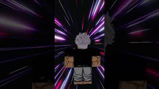 Gojo VS Toji Canon roblox funny anime heroesbattleground heroesbattlegrounds jjk [upl. by Arnie]