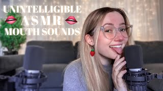 ASMR  Pure Unintelligible Mouth Sounds amp Whispering 👄✨ [upl. by Kevon]