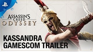 Assassins Creed Odyssey Gamescom 2018  Kassandra  PS4 [upl. by Drape]