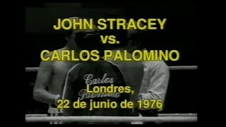 John Stracey vs Carlos Palomino en español [upl. by Hackathorn]