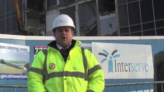 Bournemouth IMAX theatre demolished by Interserve Construction [upl. by Eisnyl]