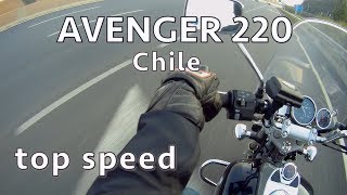 Top Speed  Avenger 220 [upl. by Cheffetz705]