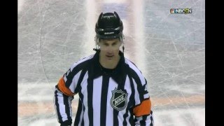 Hockey Ref quotStone Coldquot Wes McCauley Dramatic Goal Review [upl. by Jehu]