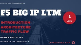 F5 BIG IP LTM  Local Traffic Manager  Introduction and Architecture  Video 1 [upl. by Naved]