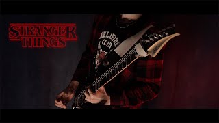 STRANGER THINGS  SEPARATE WAYS JOURNEY GUITAR COVER steveperrymusic journey strangerthings [upl. by Tychon]