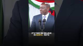 Ruto It is time that we stopped believing in the fake news and the propaganda [upl. by Okkin]