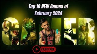 Top 10 NEW Games of February 2024 MrW0lfTvOG [upl. by Enialb]