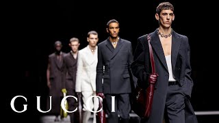 Gucci Mens Fall Winter 2024 Fashion Show [upl. by Scarrow]