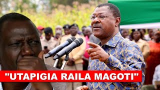 UTAPIGIA RAILA MAGOTI AKIINGIA AU Wetangula Warns Ruto face to face for supporting Raila🔥🔥 [upl. by Misti338]