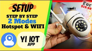 How to Set Up Any YI IoT Camera A StepbyStep Guide [upl. by Ynnel]