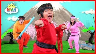 Ryan Ninja Family Kids Song Official Video [upl. by Storfer]