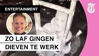 Danny de Munk deelt beelden van inbraak [upl. by Alamat]