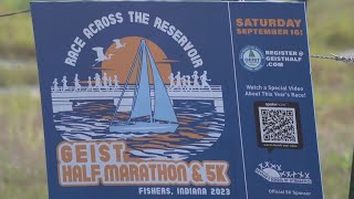 Geist Half Marathon and 5K beings Saturday morning [upl. by Sualocin]